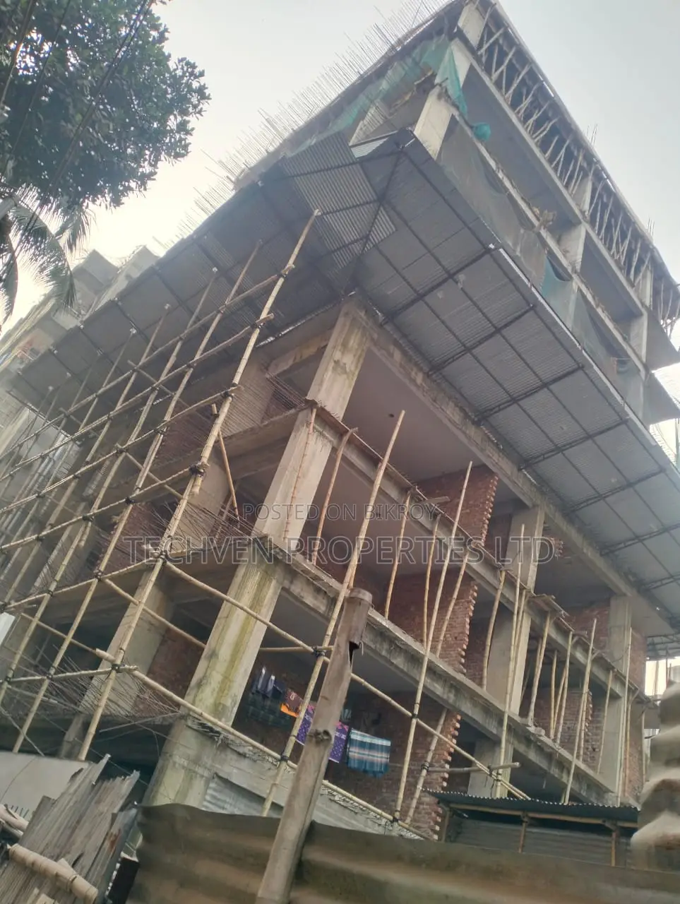 1706 SFT Flat @ Agargaon SP Road, Lake View Mosque, 6700 Taka per SFT