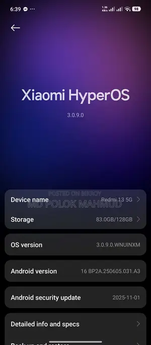 Xiaomi Redmi Note 13 (Used)