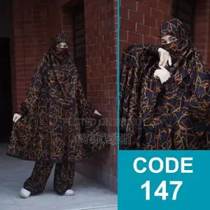 Elegant Palazzo long Khimar Set