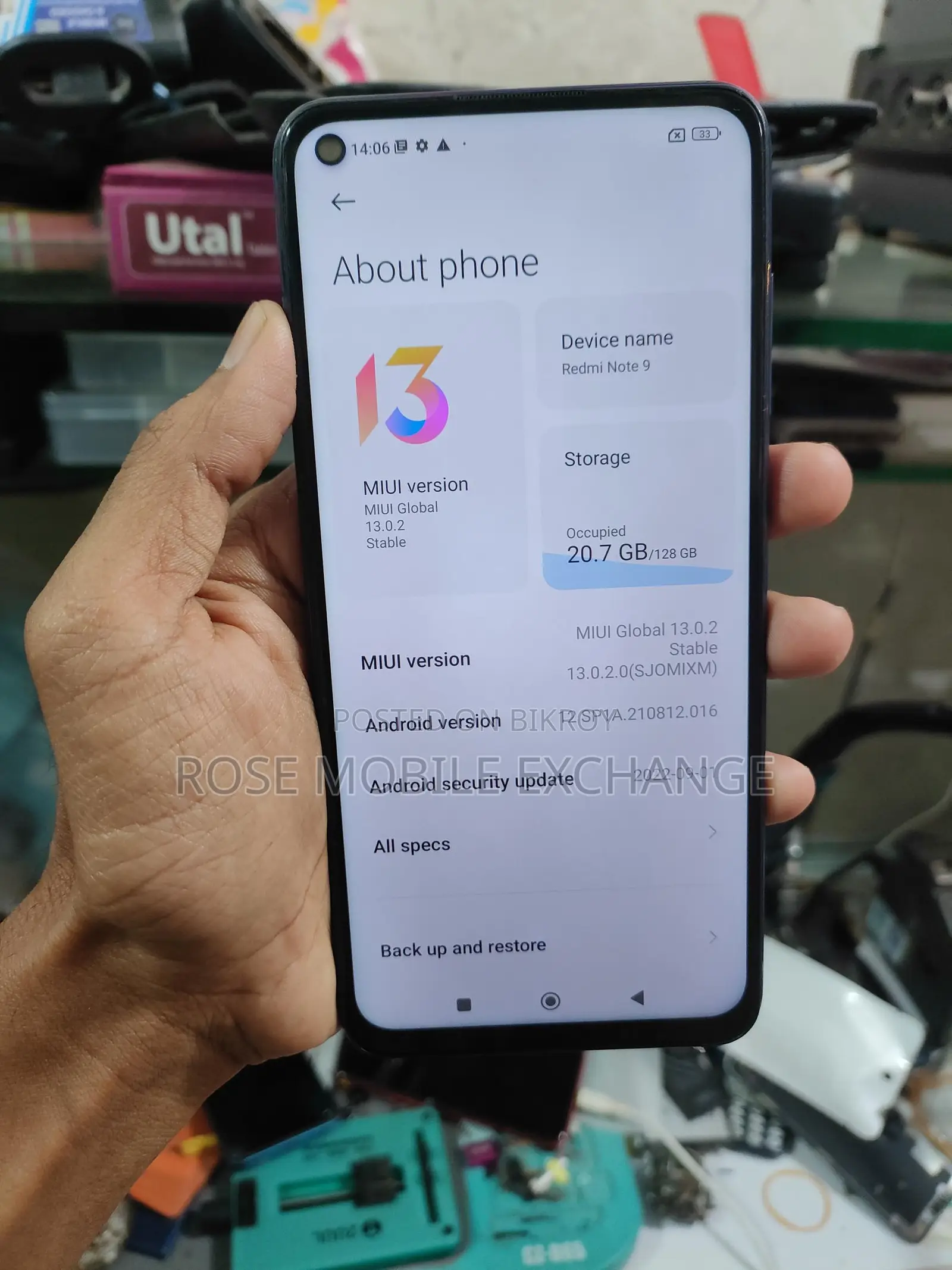 Xiaomi Redmi Note 9 Fixed 💥 (Used)