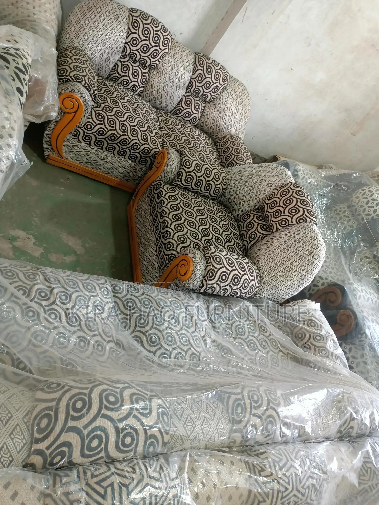 New foam sofa.