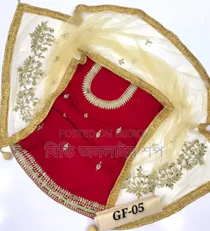 New Unstitched Organza Georgette Shalwar Kamiz Four Piece Party Dress