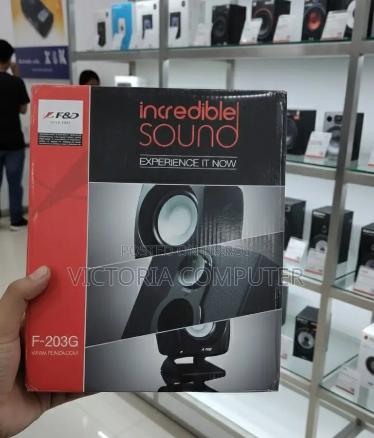 F&D ২.১ চ্যানেল লাউড স্পিকার।
