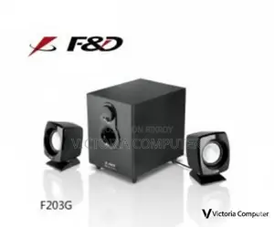 F&D ২.১ চ্যানেল লাউড স্পিকার।