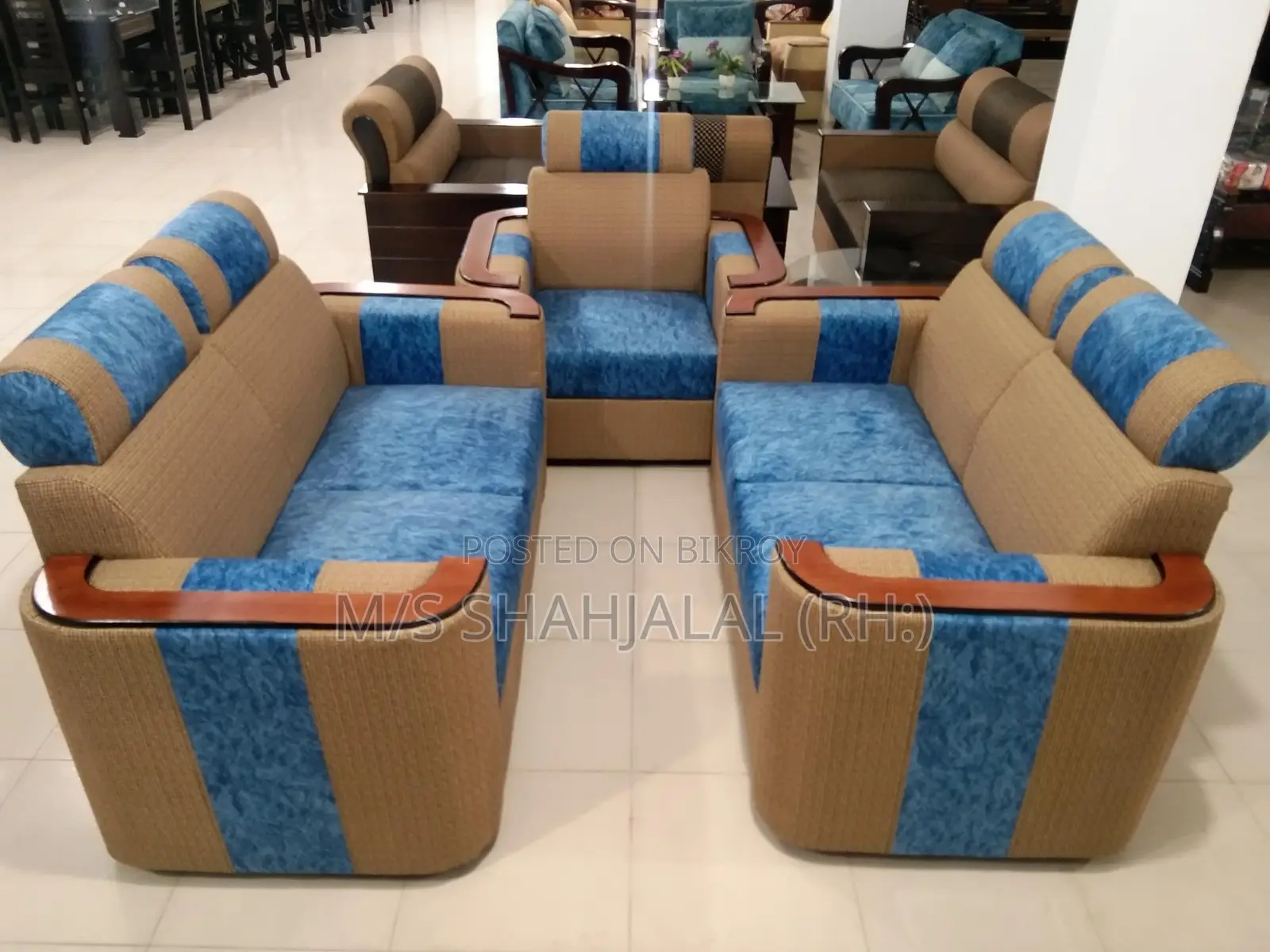 Sofa Set 2+2+1 D Hata Model