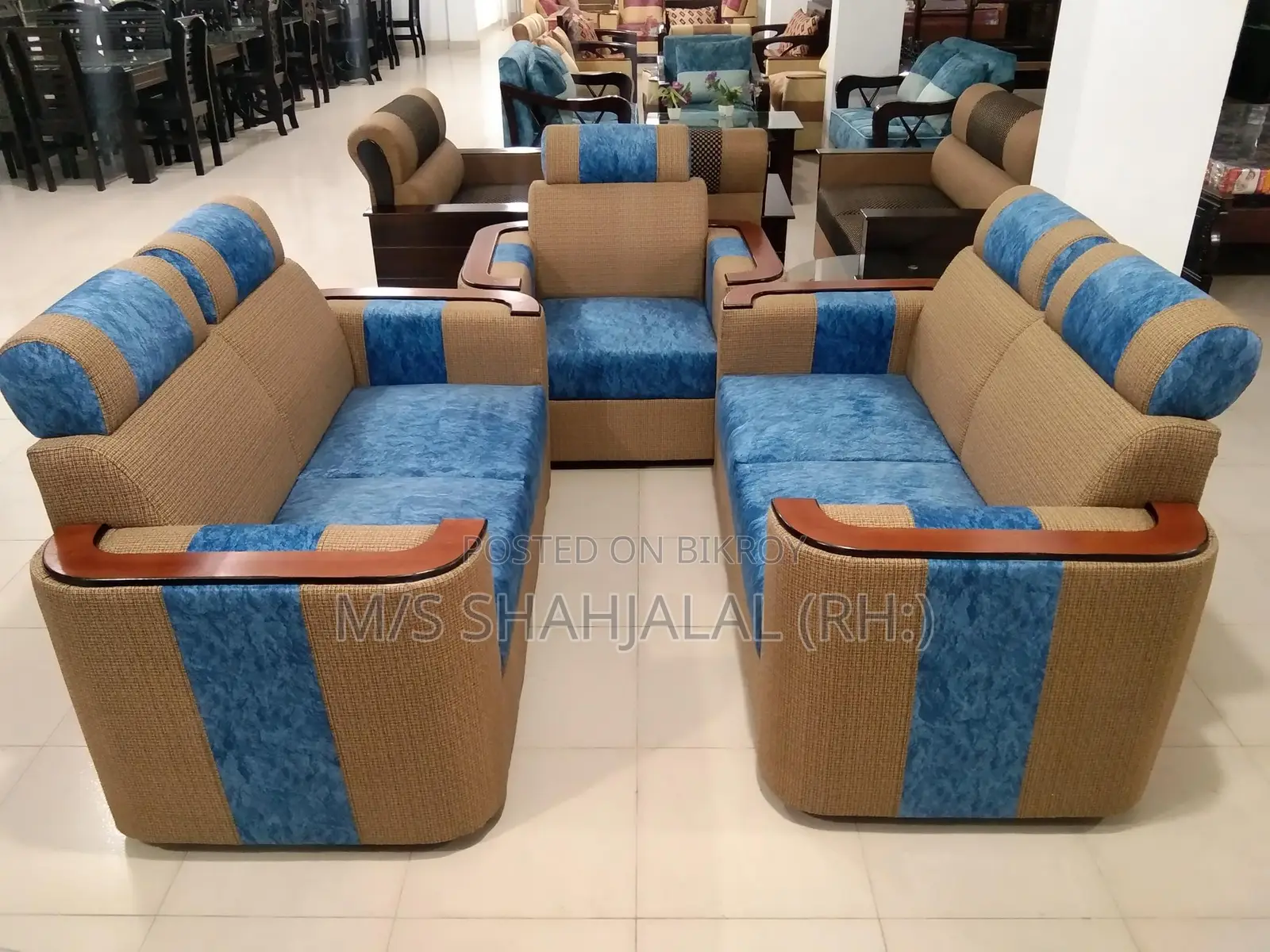 Sofa Set 2+2+1 D Hata Model