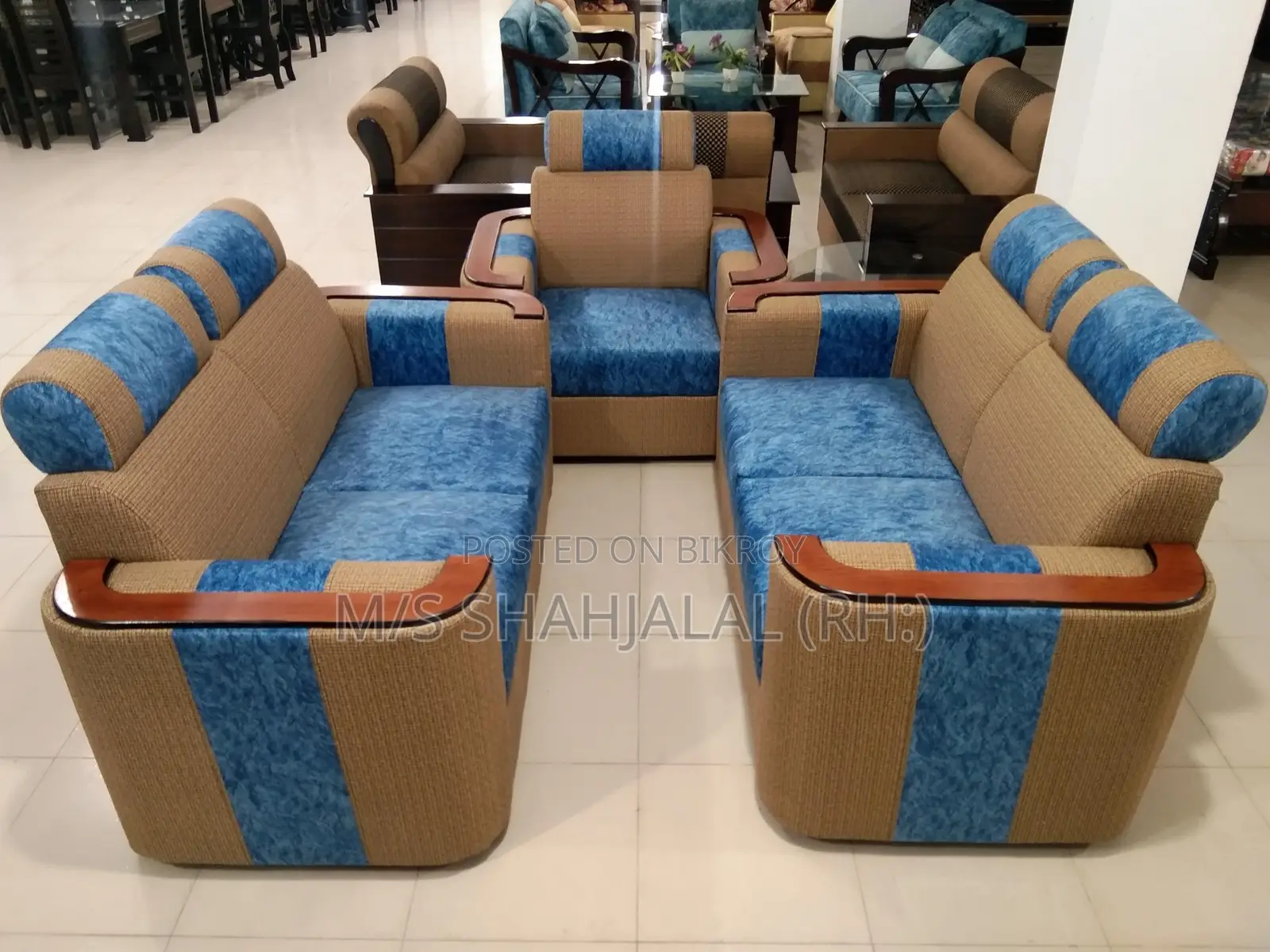 Sofa Set 2+2+1 D Hata Model