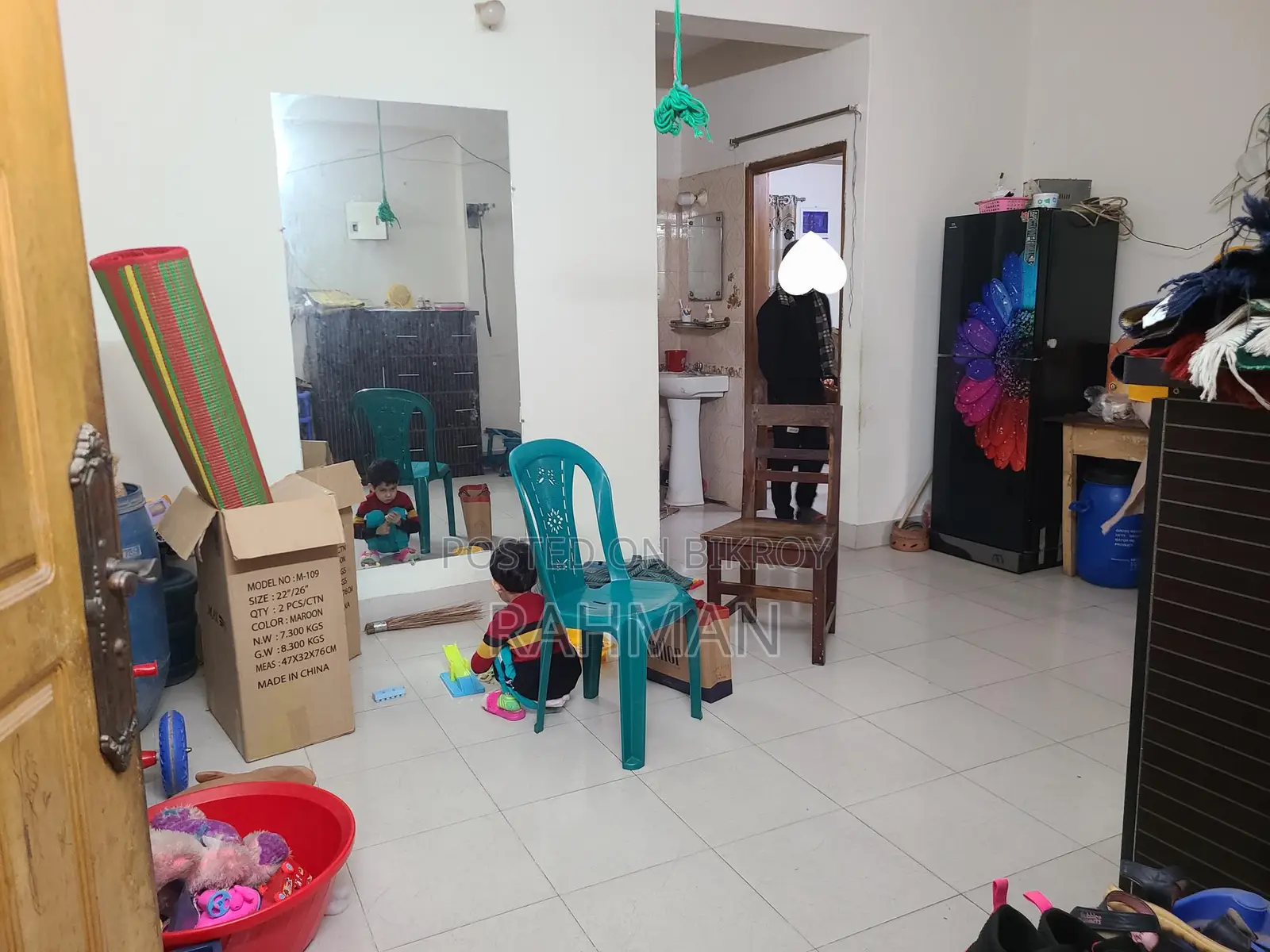 Ready flat for sale with Titas gas