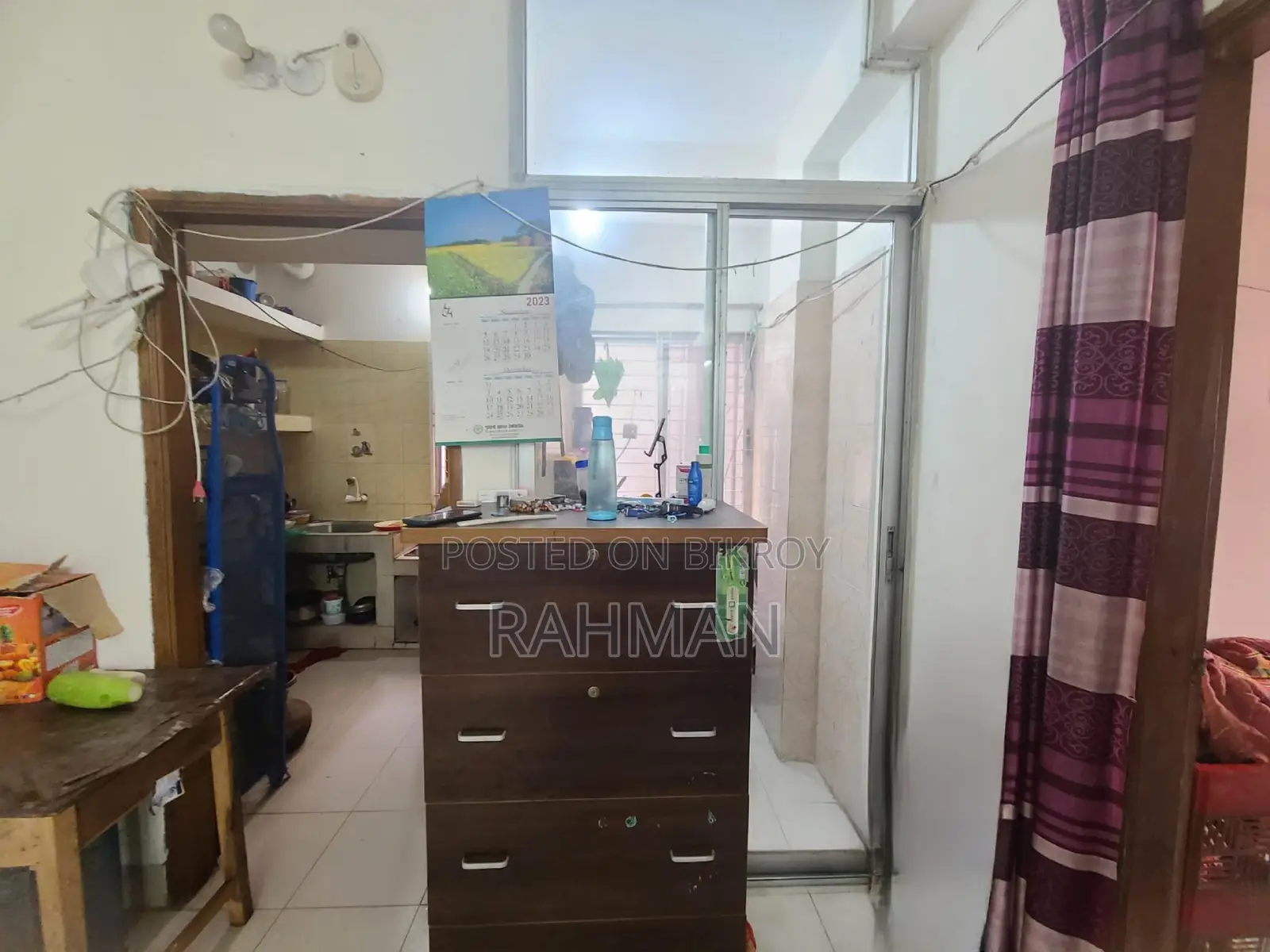 Ready flat for sale with Titas gas