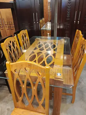 DINING SET 6 CHAIR. M # 1834