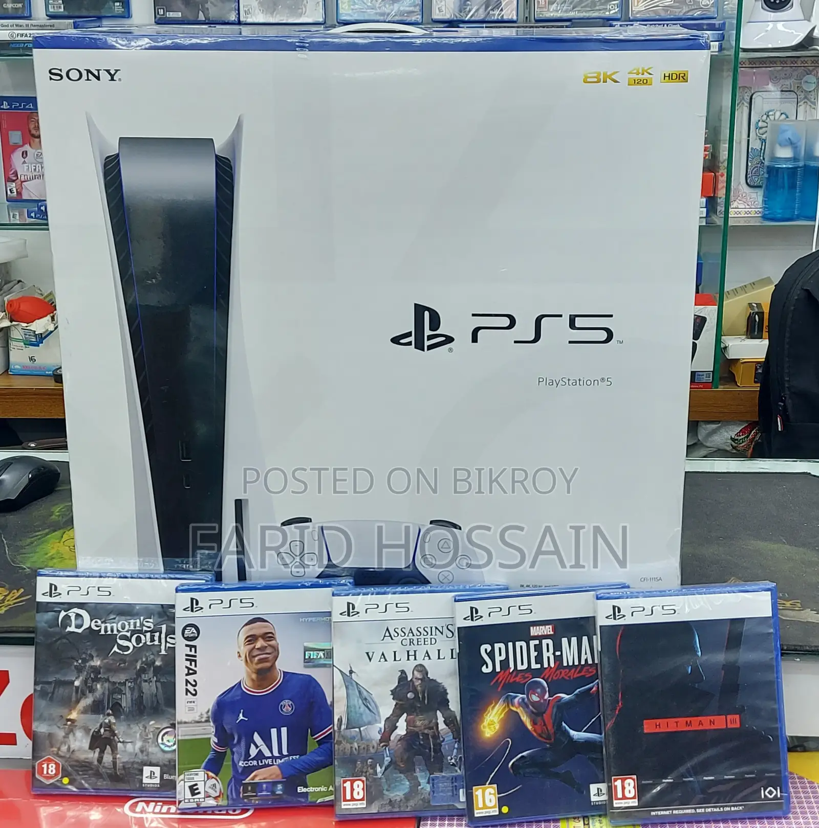 PS5 Slim UK region brand new available with warranty