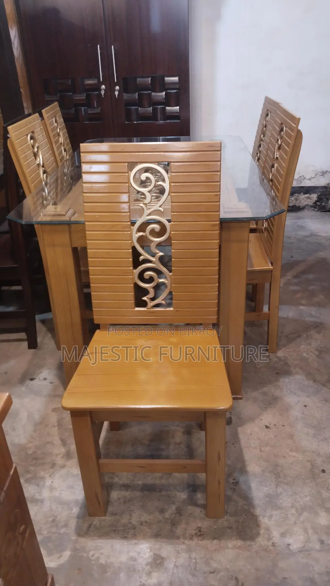 DINING SET 6 CHAIR. M # 7154