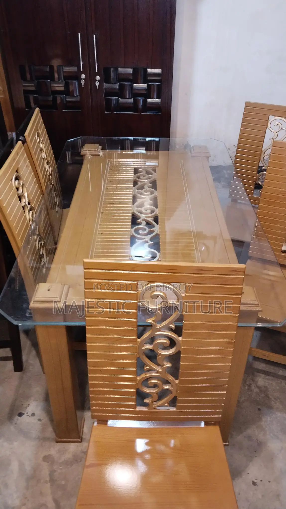 DINING SET 6 CHAIR. M # 7154