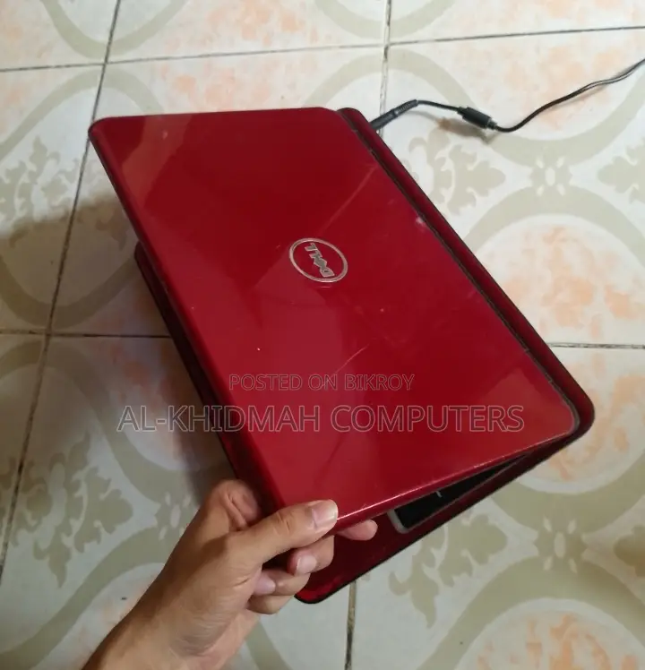 DELL Core i5 Red Colour Laptop, 4GB RAM, 750GB Hard Disk, 15.6" inch.
