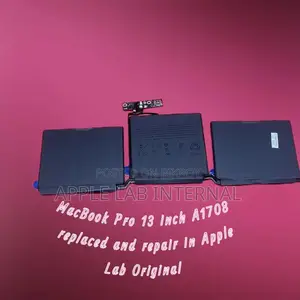MacBook Pro 13 inch A1708 replaced and repair in Apple Lab Original