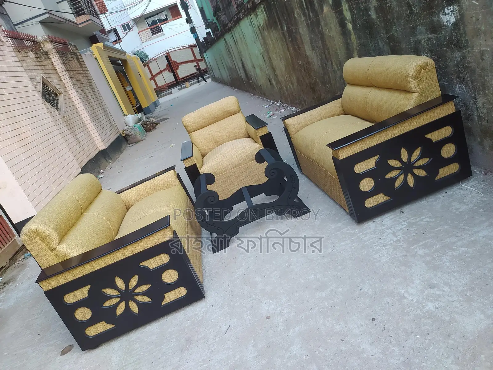 Exclusive New Jali Box Sofa Set (2*2*1) C 40