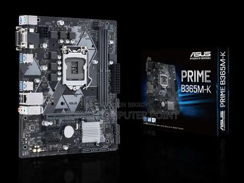 Asus B310M-K Gaming Motherboard with 1-Year Warranty