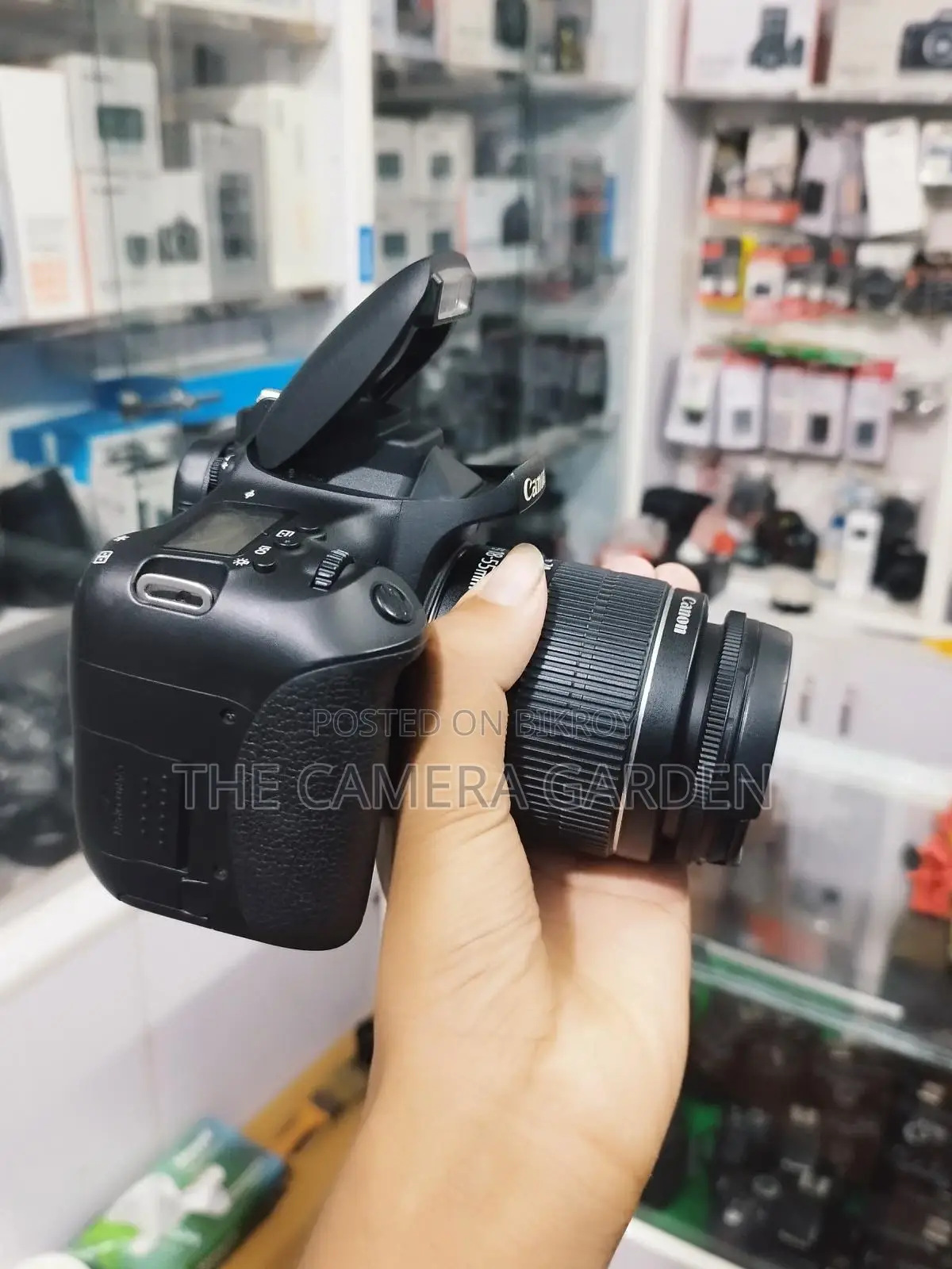 Canon 760d Body with 18 55mm Lens
