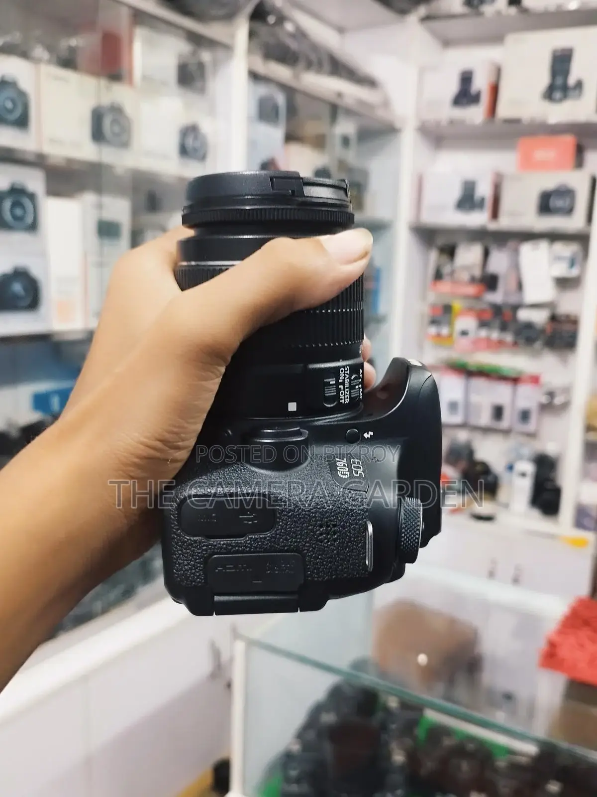 Canon 760d Body with 18 55mm Lens
