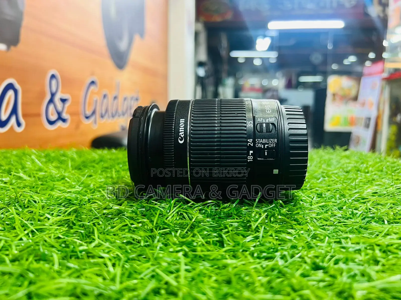 Canon 18-55 is stm kit lens(offer price)