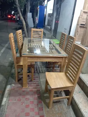Dining table & 6 chair segun kat.