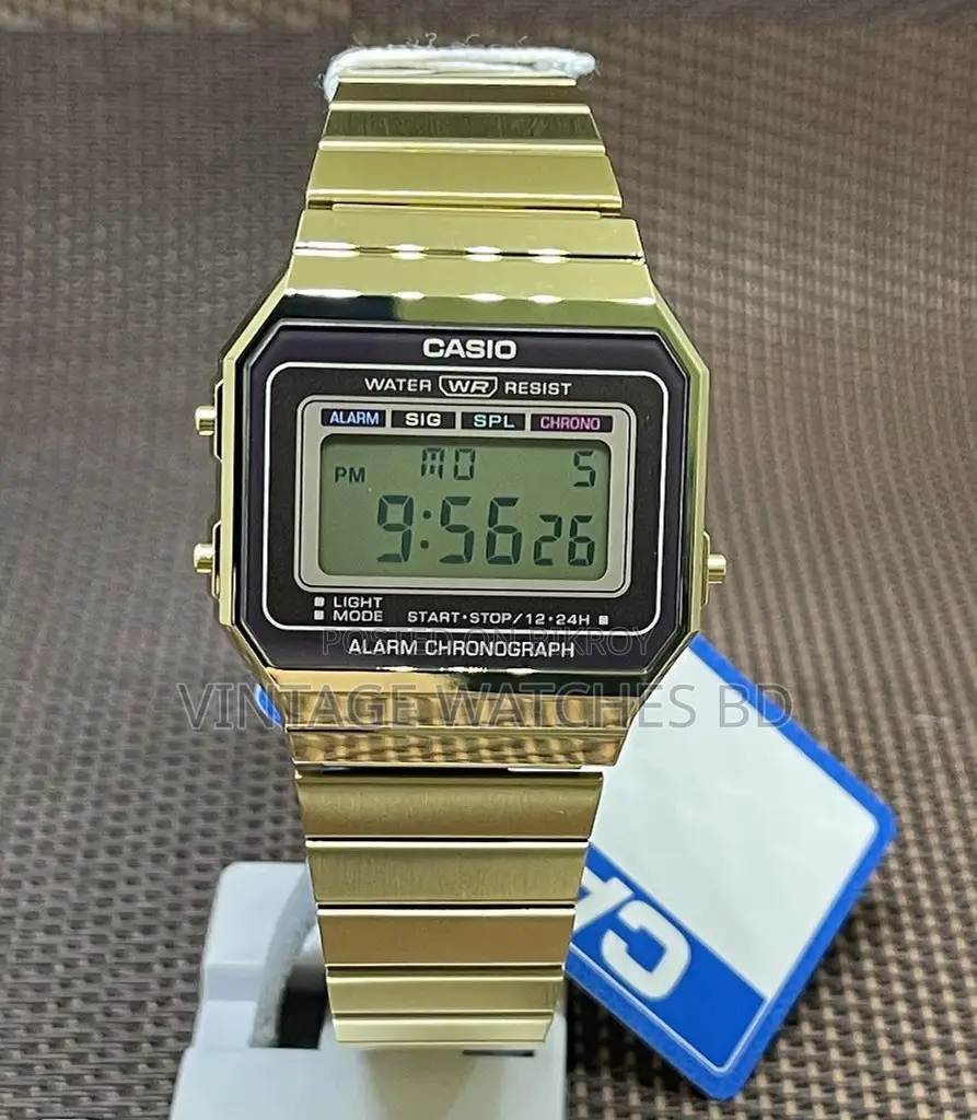 INTACT Brandnew CASIO Golden Model Rare