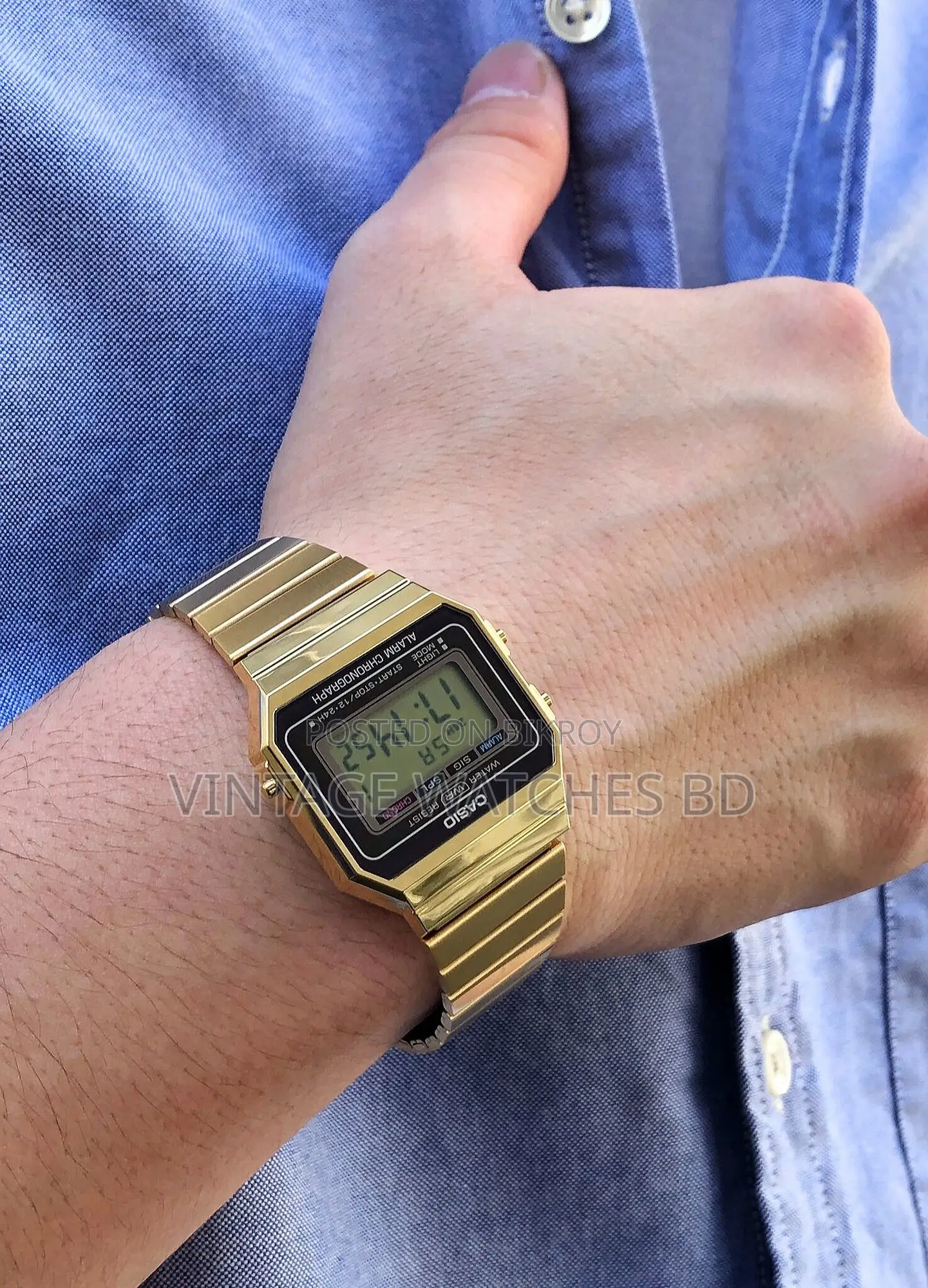 INTACT Brandnew CASIO Golden Model Rare
