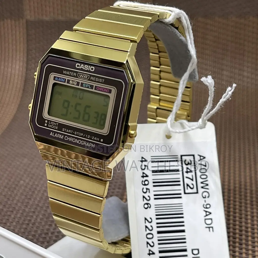 INTACT Brandnew CASIO Golden Model Rare