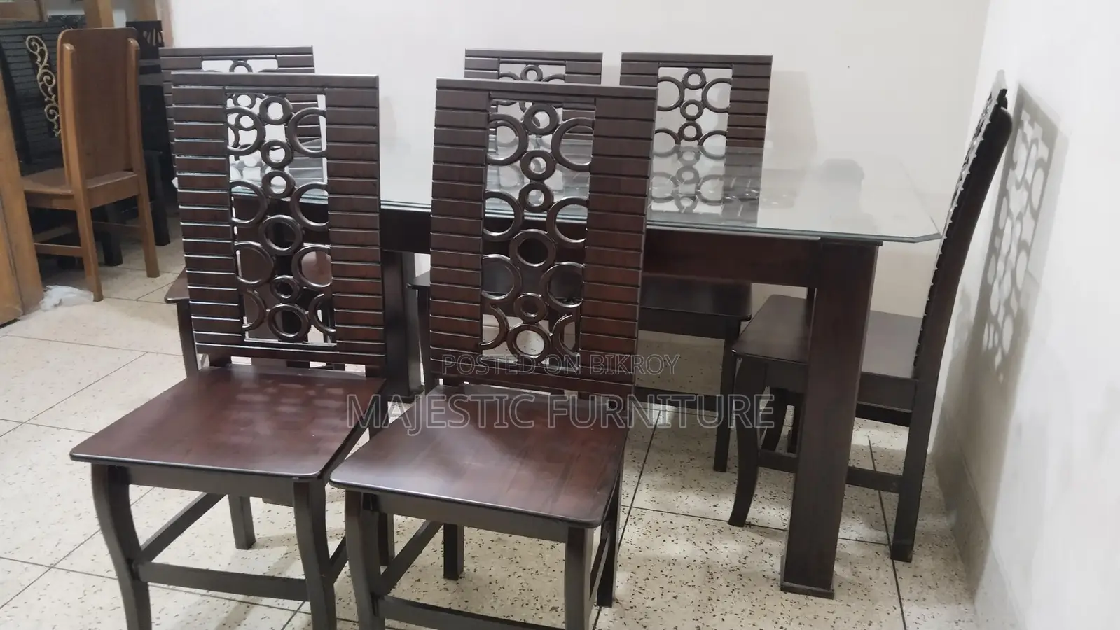 New Dining Set 6 Chair. M # 3849