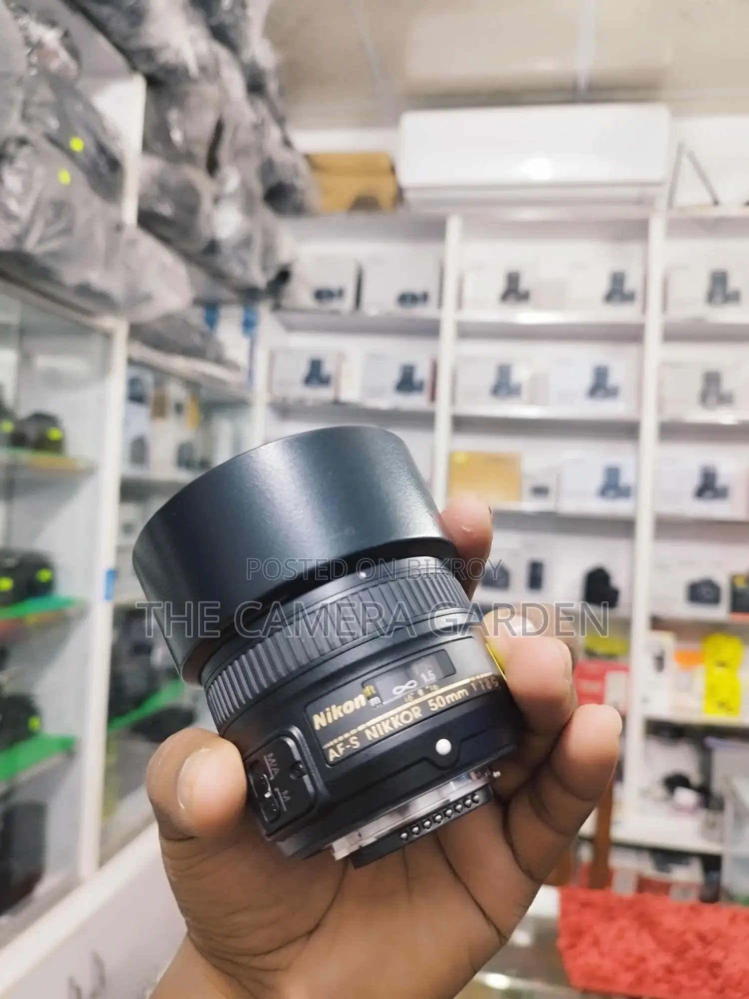 Nikon 50mm 1.8g prime lens