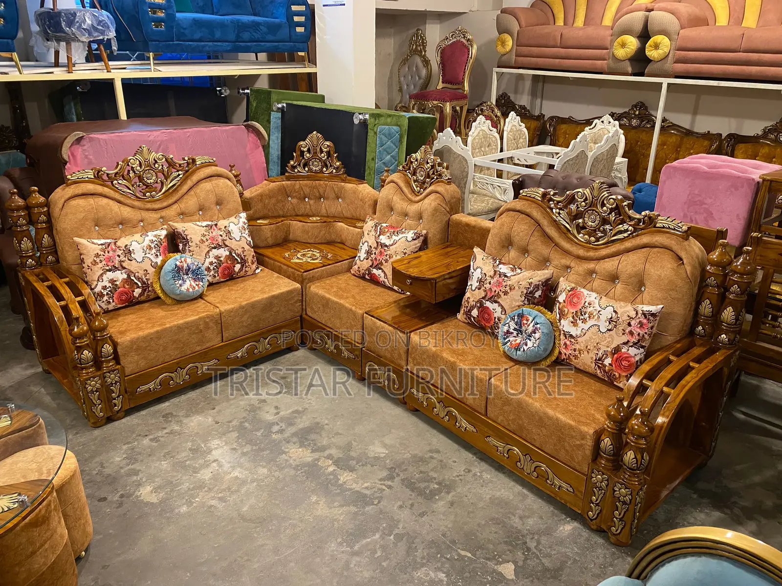 Modern Corner Sofa Set SL309F