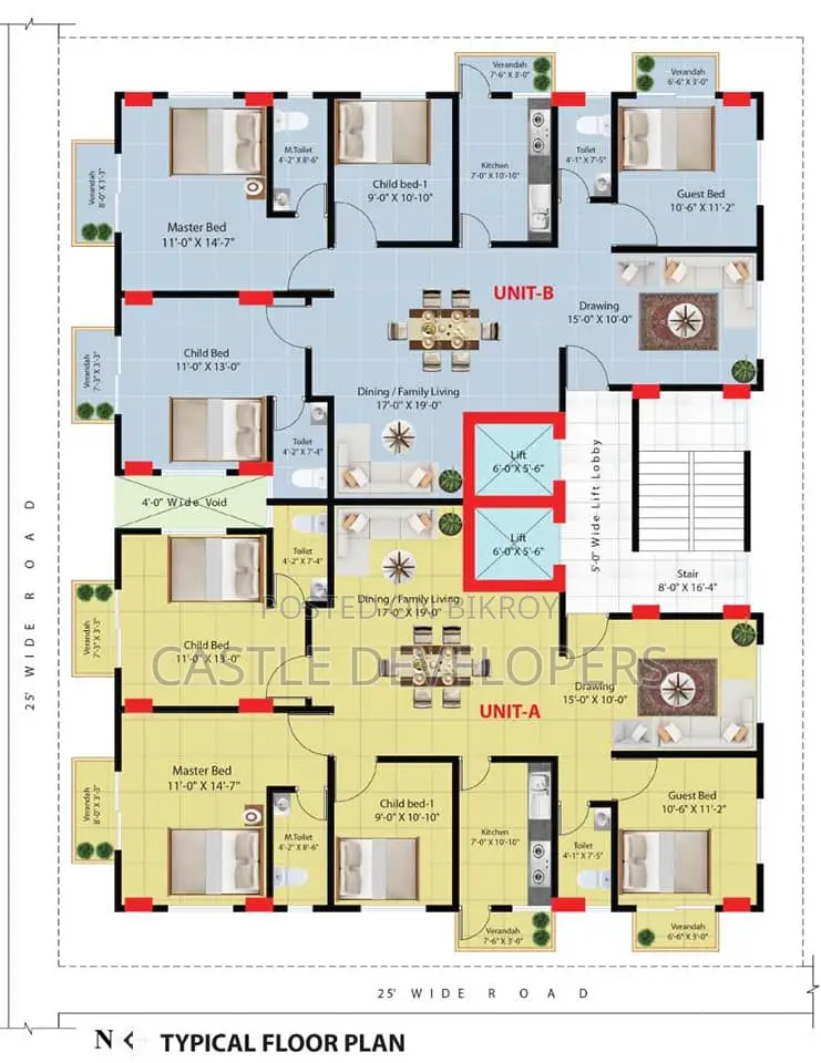Flats for Sale in Bosila Garden City with Easy Installments and Bank Loan, Ongoing Project