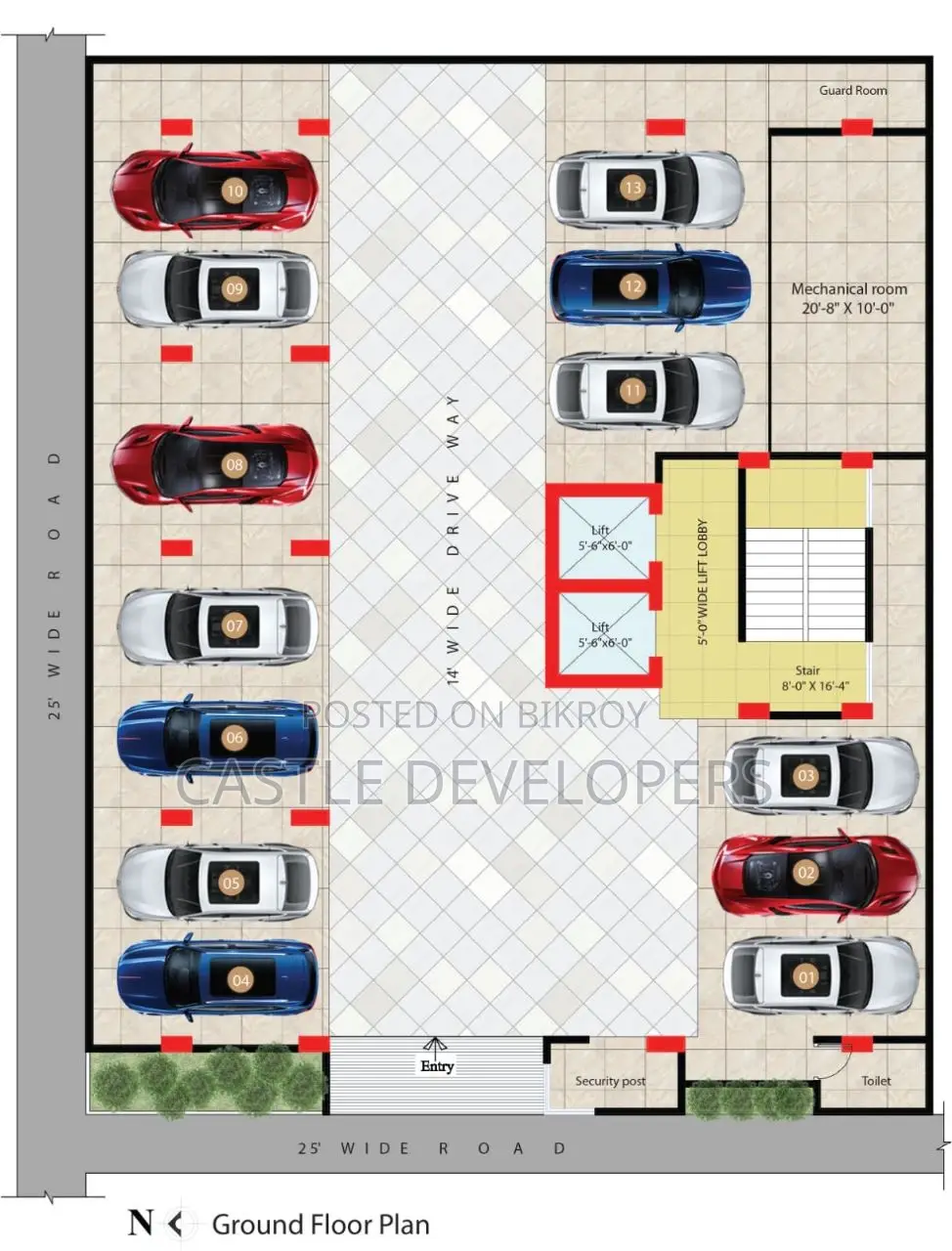 Flats for Sale in Bosila Garden City with Easy Installments and Bank Loan, Ongoing Project