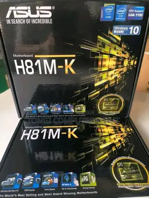 New (with box) Gigabyte / Asus H81 motherboard with 1-year warranty