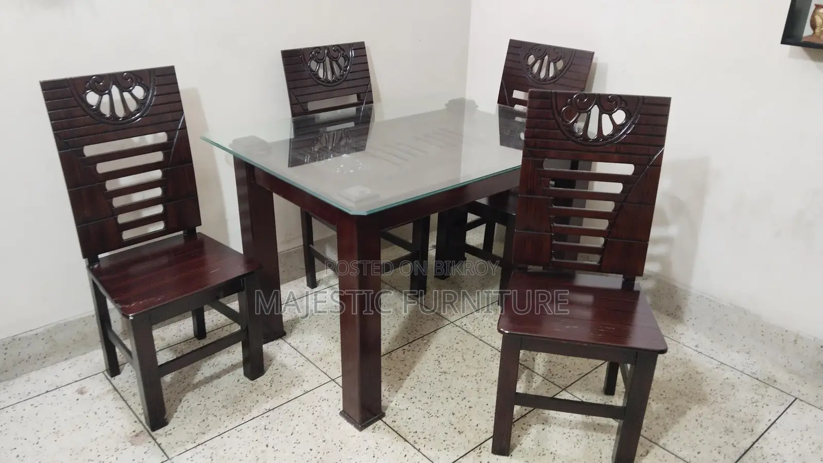 NEW DINING SET 4 CHAIR. M # 9361