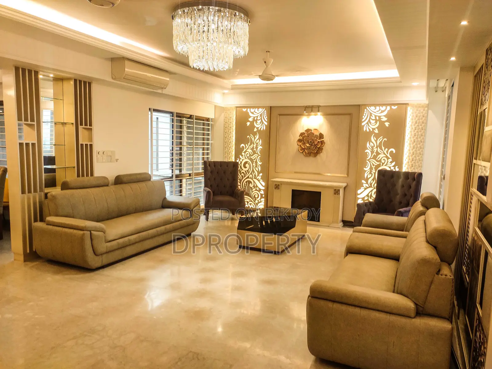 4500 SFT Luxurious Full Furnished South face Apartment Rent at 10 floor