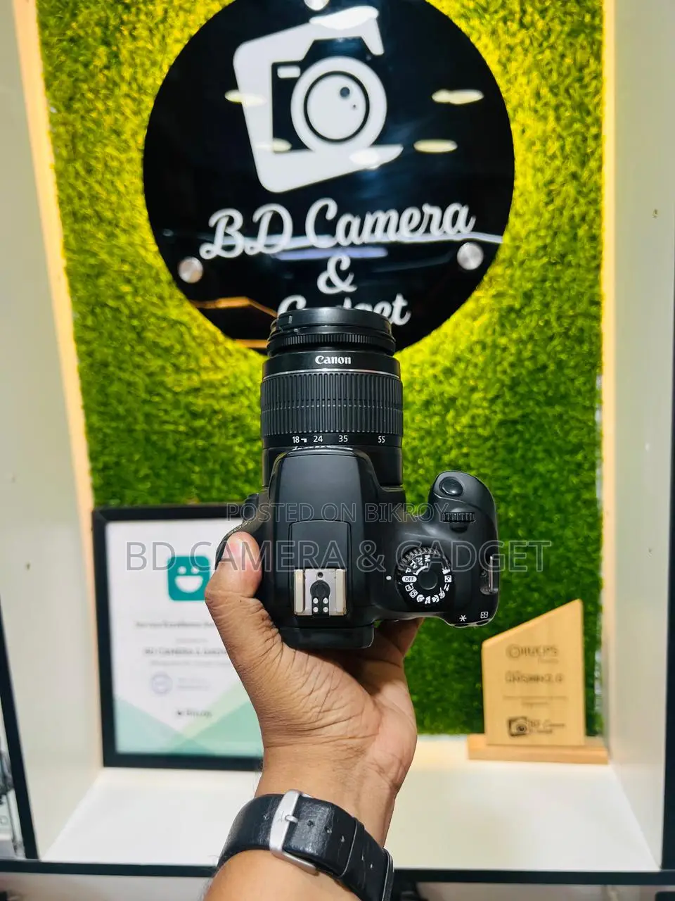Canon 4000D 18-55 kit lens