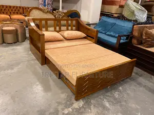 Wooden Modern Sofa Cum Bed Scb02f