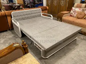 Steel Sofa Cum Bed to Sleep 2 People Scb02f
