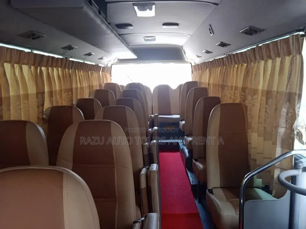AC Mini Coaster Bus For Rent (29 Seats)