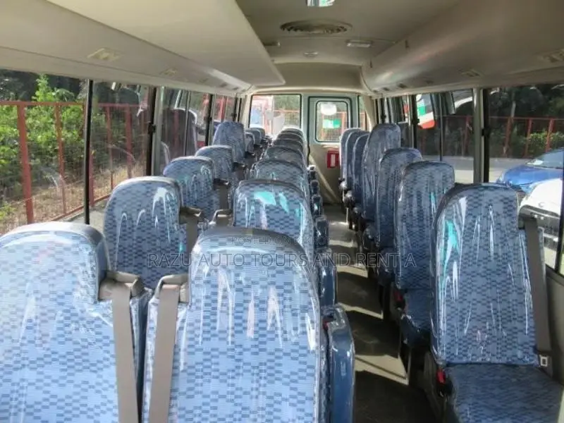 AC Coaster Bus for Rent