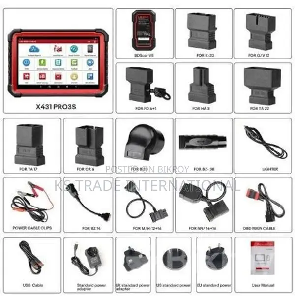LAUNCH X-431 PRO3S+ V5.0 Car Diagnostic Scanner