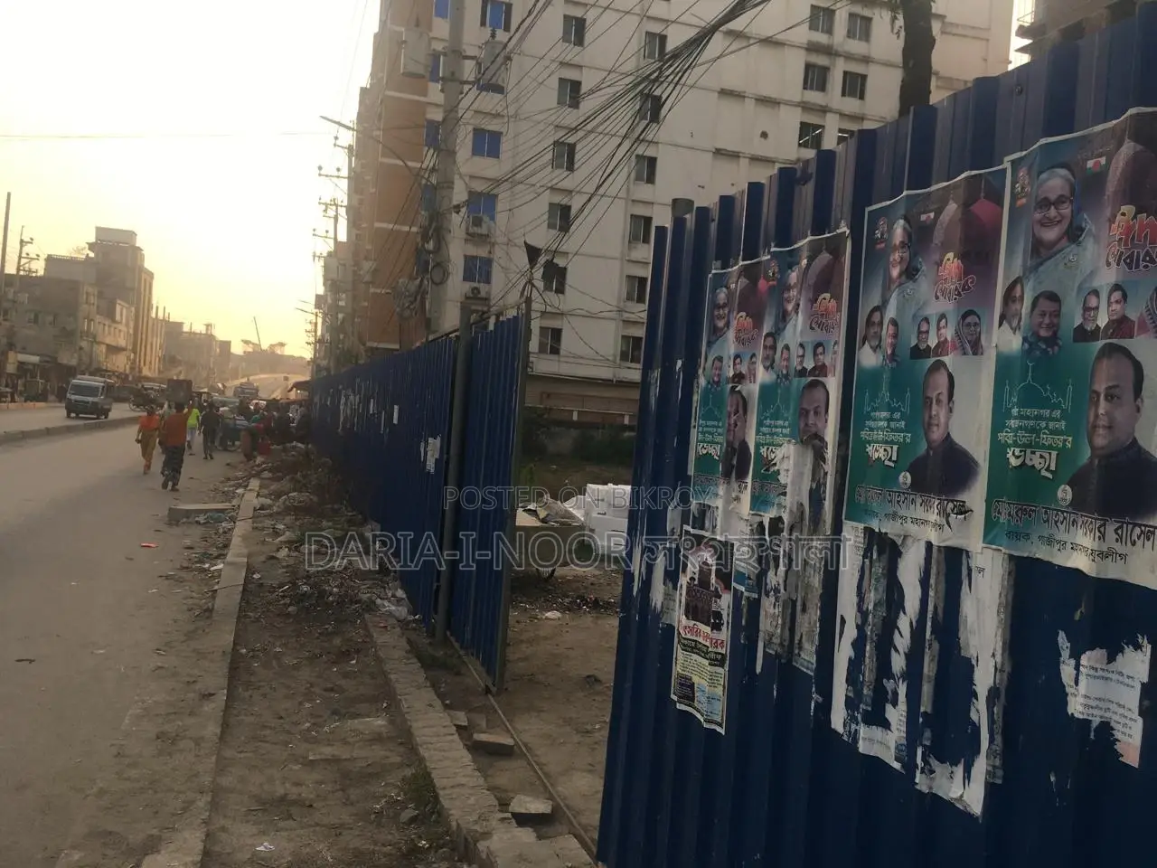 21 Katha land for sale with 16-story plan approval near Gazipur Chowrasta