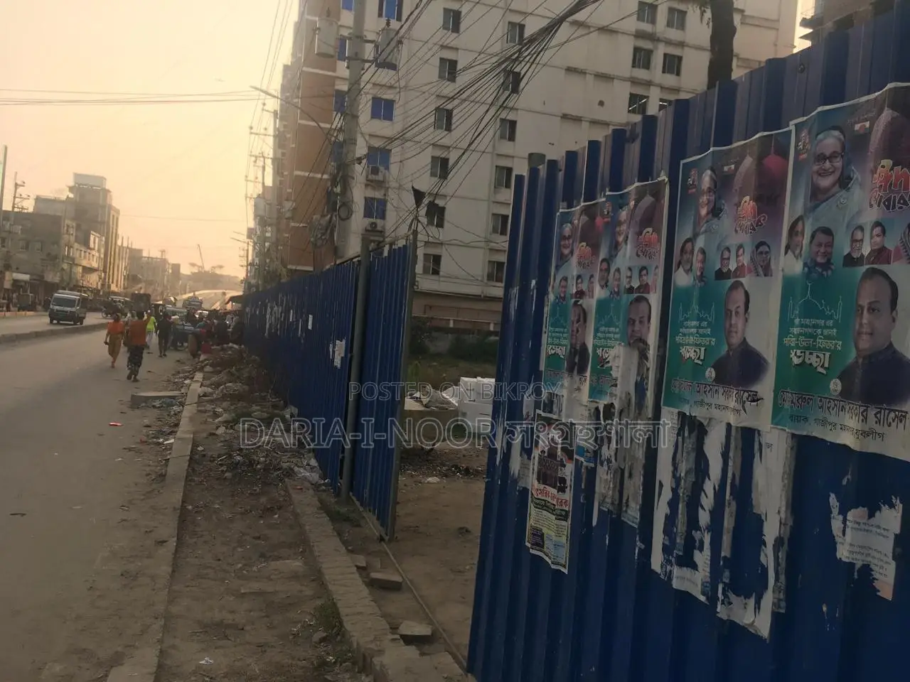 21 Katha land for sale with 16-story plan approval near Gazipur Chowrasta