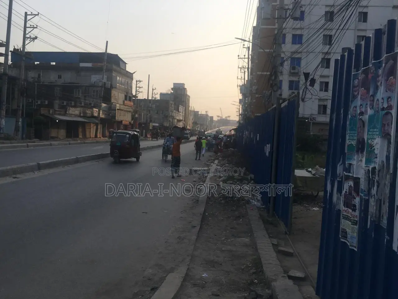 21 Katha land for sale with 16-story plan approval near Gazipur Chowrasta
