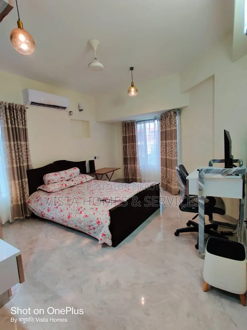 Modern Fully Furnished 3 Bedroom Apt. for Rent – Gulshan-1 Lake Area