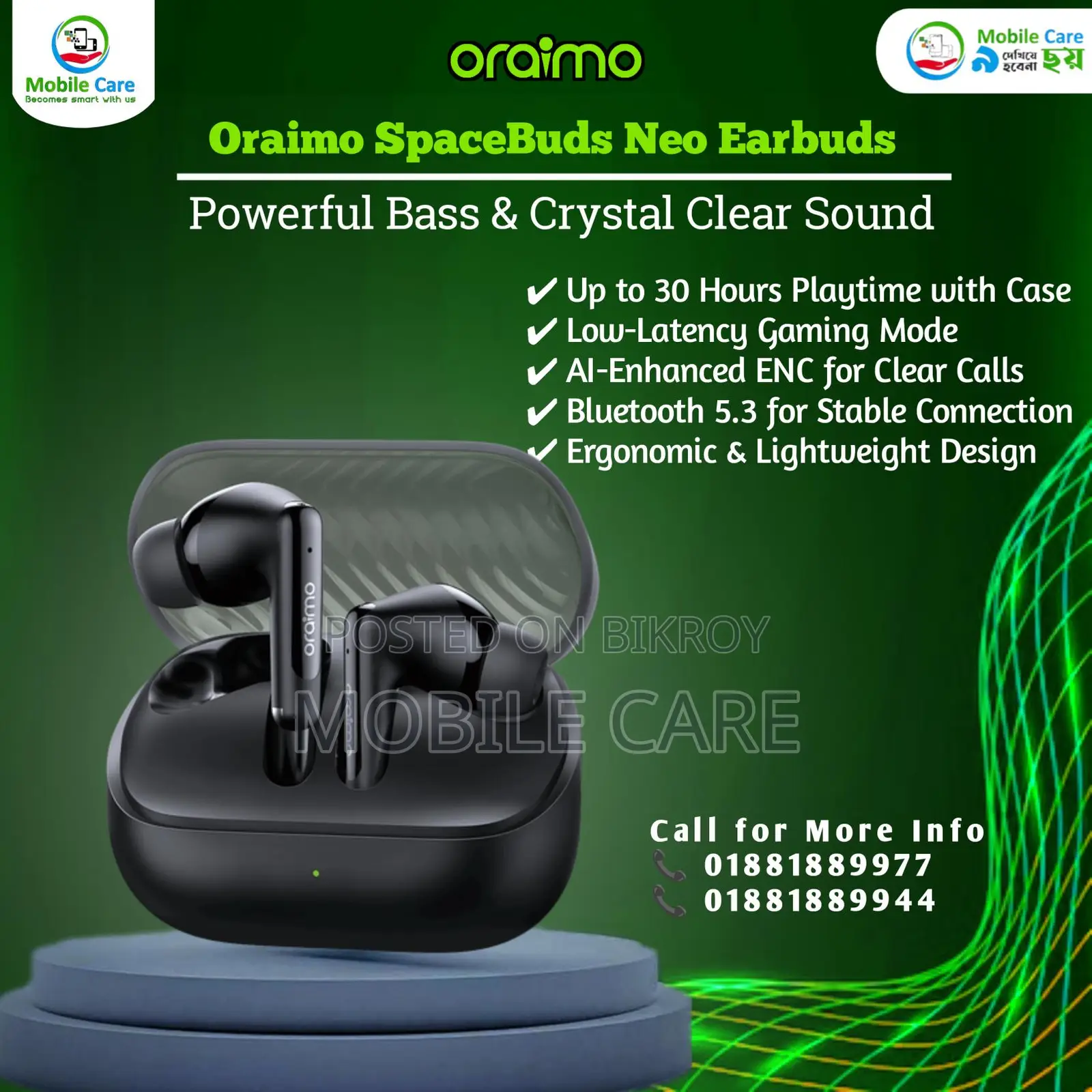 Oraimo Spacebuds Neo (new)