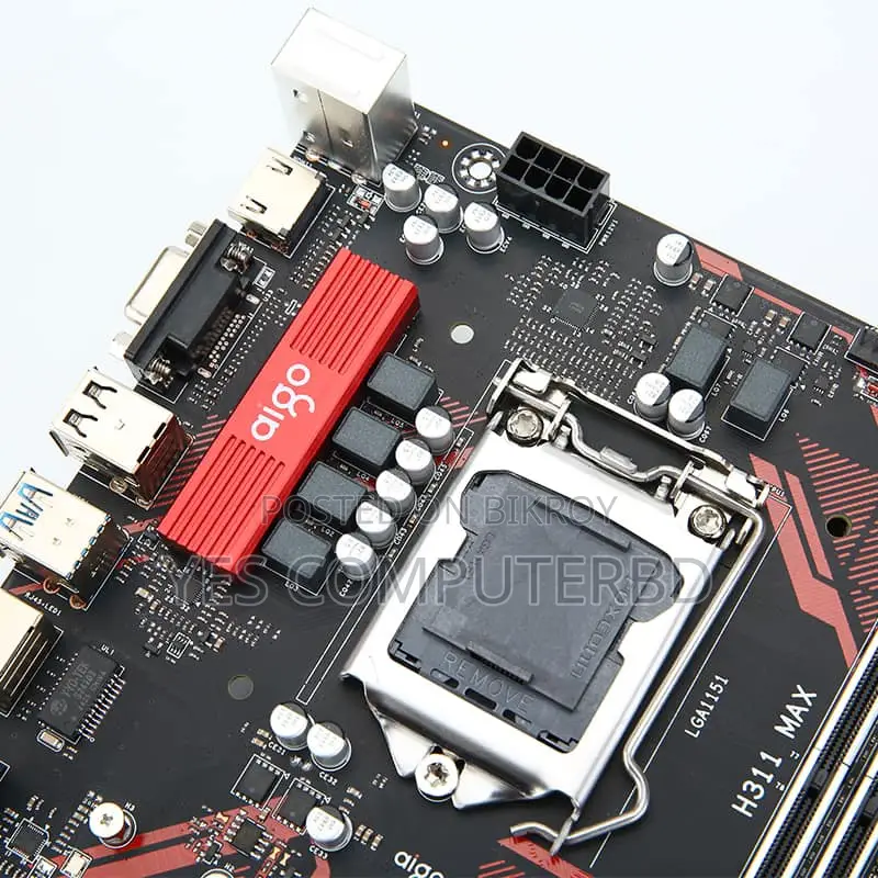 Aigo H311 DDR4 Motherboard 6TH-9TH Gen Support 3Years Warranty