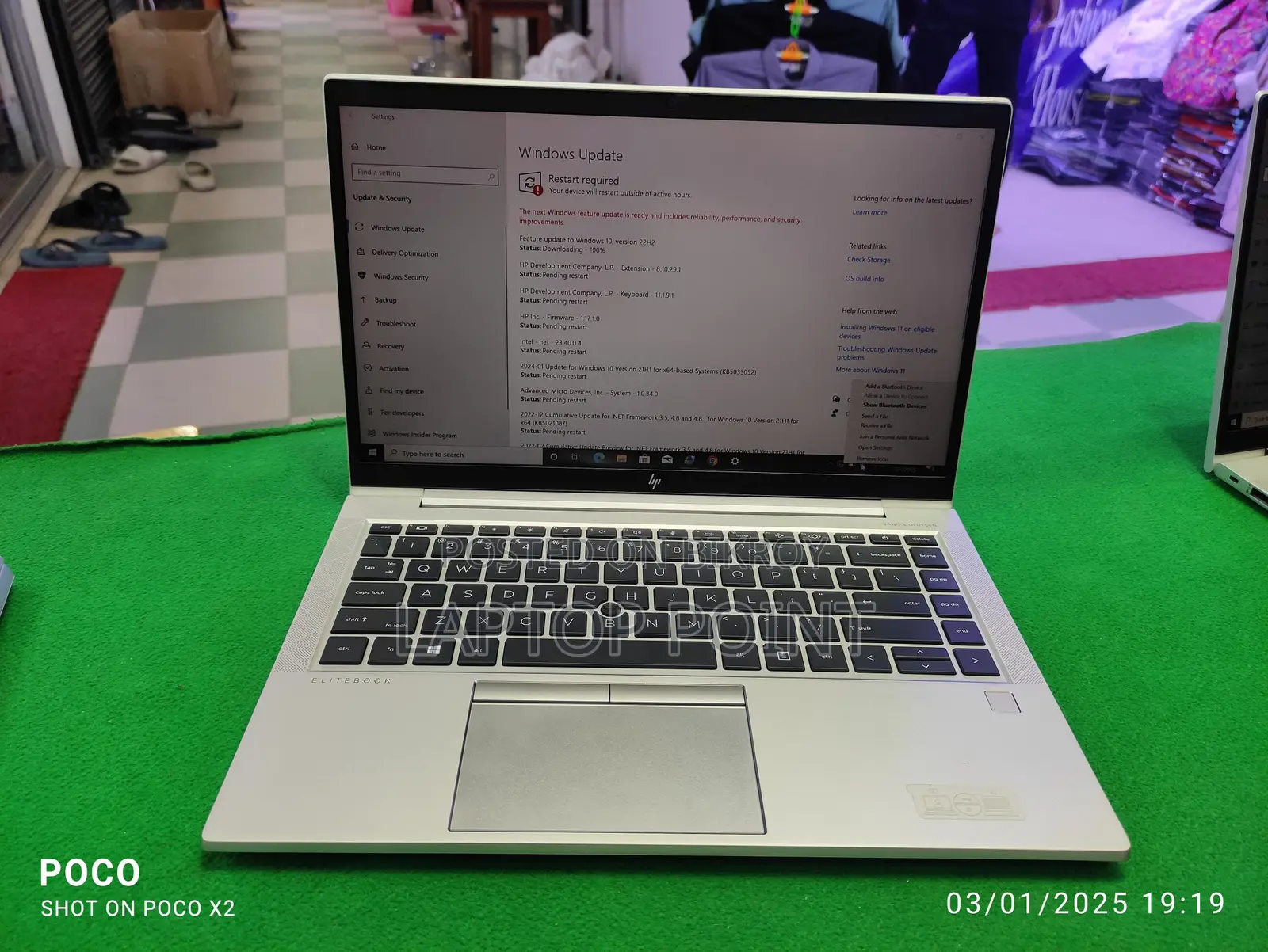 HP Elitbook 845 G7 /Ryzen 5pro/16gb-256ssd