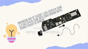 Macbook Air 13" (a2337, Late 2020) 8-core 3.2 Ghz Cpu Logic Board